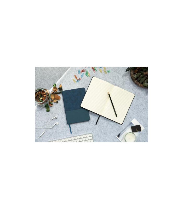 LYSS - Santhome® A5 Thermo PU Hard Cover Notebook - Blue - Image 7