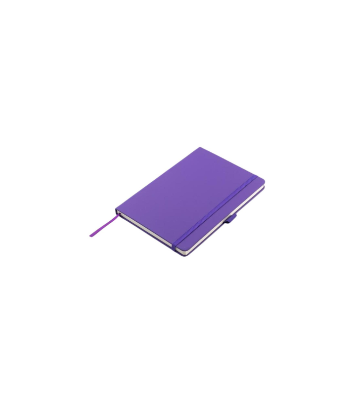 JURSI - Giftology A5 PU Notebook with Pen Loop - Violet - Image 3