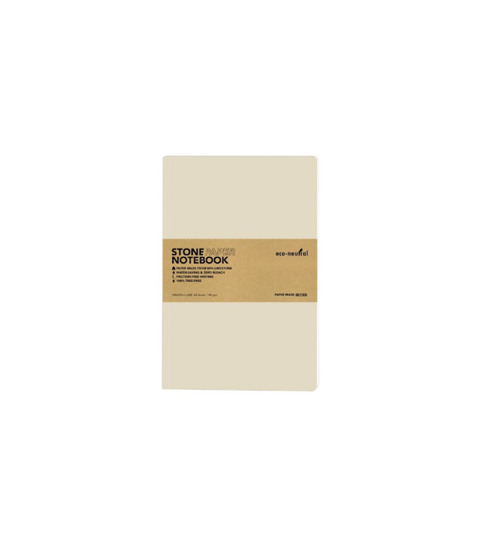 NEYA - eco-neutral Stone Paper Tree-Free Notebook - Birch