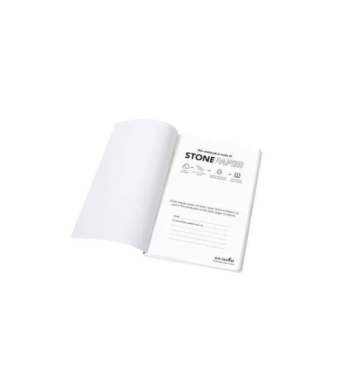 NEYA - eco-neutral Stone Paper Tree-Free Notebook - Birch Item Code: NBEN 5197 - Image 5