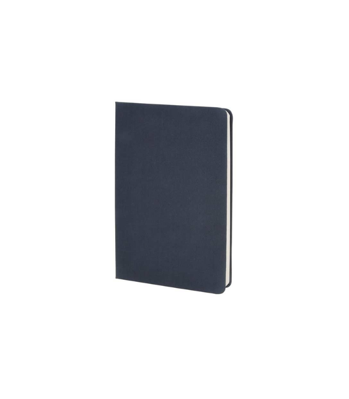 ORSHA - SANTHOME A5 rPET & FSC Certified Notebook - Navy Blue (Anti-Microbial) - Image 3