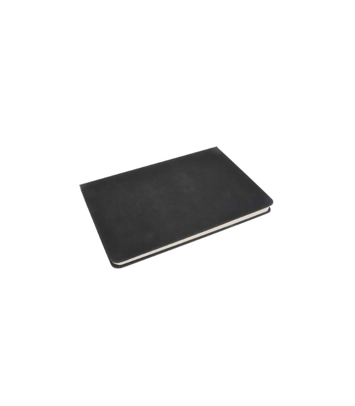 ORSHA - SANTHOME A5 rPET & FSC Certified Notebook - Black (Anti-Microbial) - Image 3