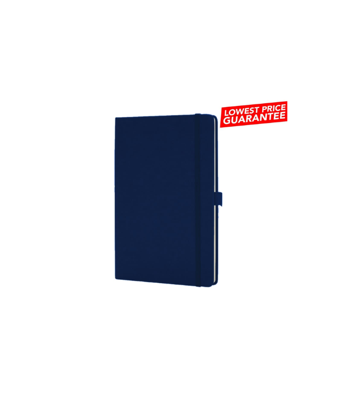 PINGER - Giftology A5 Hard Cover Ruled Notebook - Navy Blue