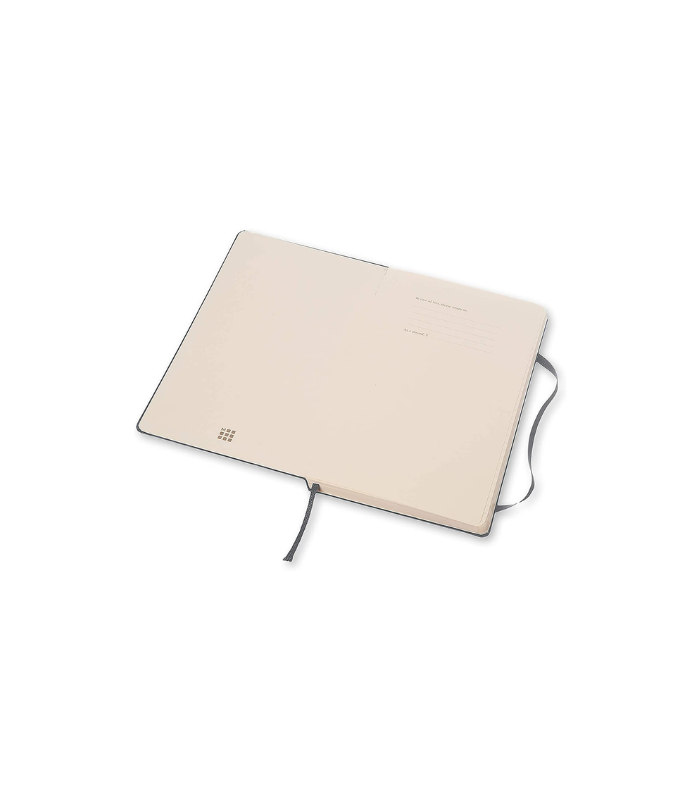 Moleskine Classic Hard Cover Large Ruled Notebook - Slate Grey - Image 4