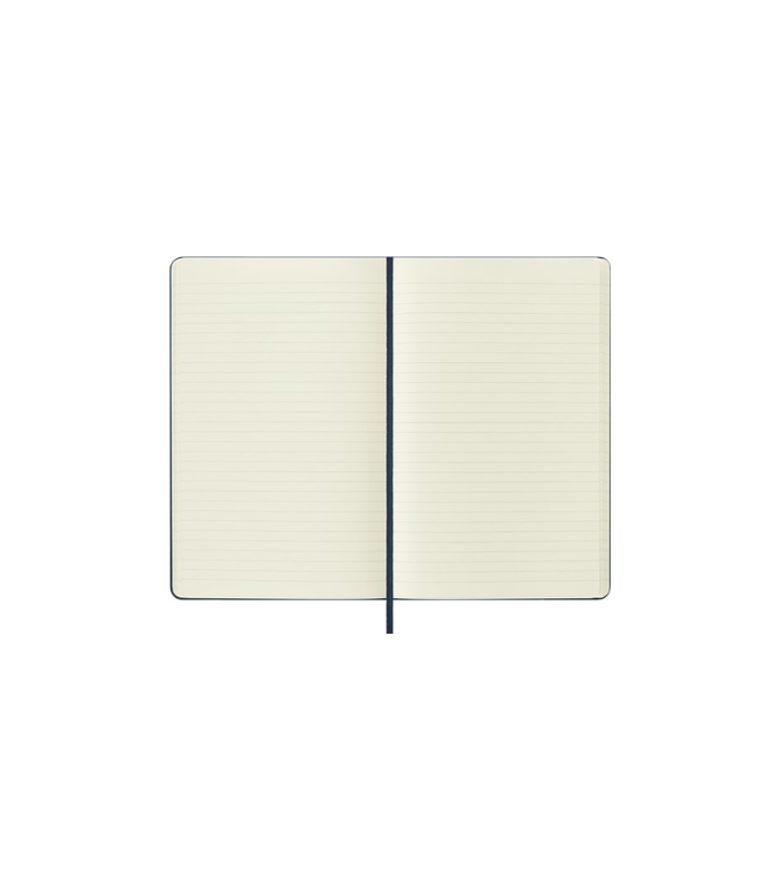 Moleskine Classic Large Ruled Hard Cover Notebook - Navy Blue - Image 4