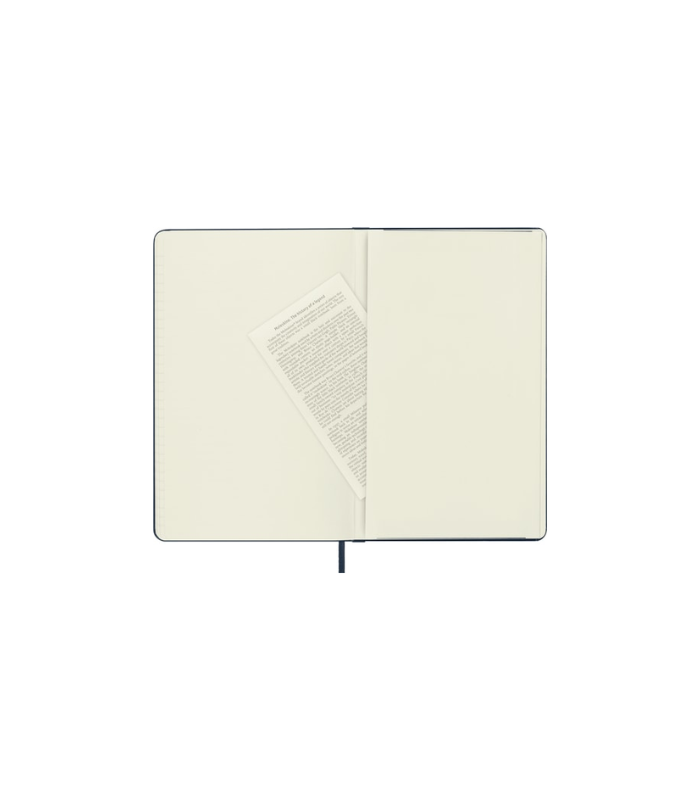 Moleskine Classic Large Ruled Hard Cover Notebook - Navy Blue - Image 5