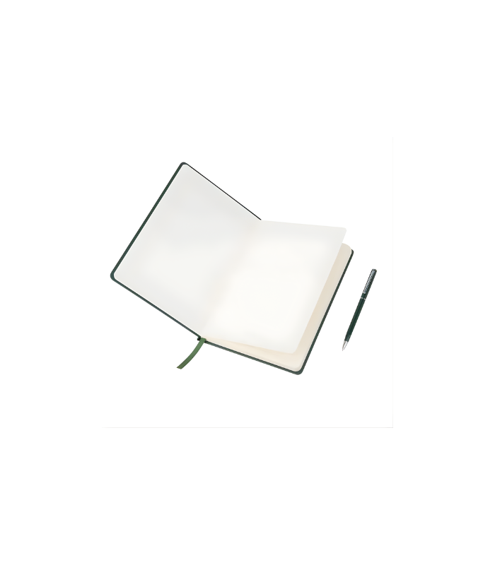 CAMPINA - Giftology A5 Hard Cover Notebook with Metal Pen - Green - Image 3