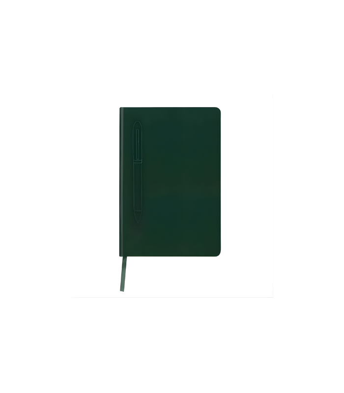 CAMPINA - Giftology A5 Hard Cover Notebook with Metal Pen - Green