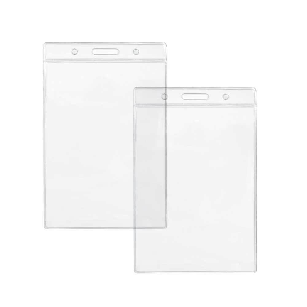 Clear Plastic ID Card Holder