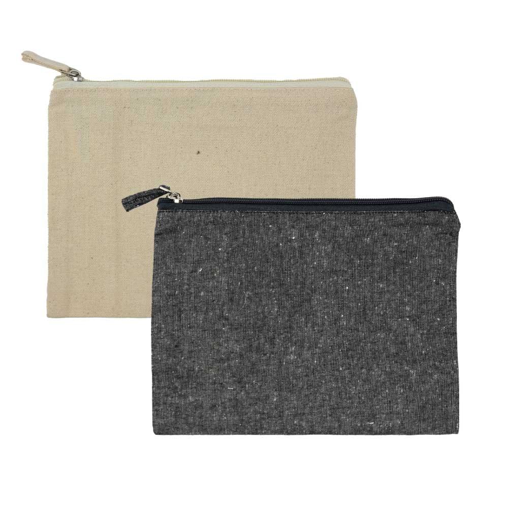 Multi-purpose Cotton Zipper Pouches 6 oz