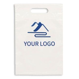 Plastic bag with logo